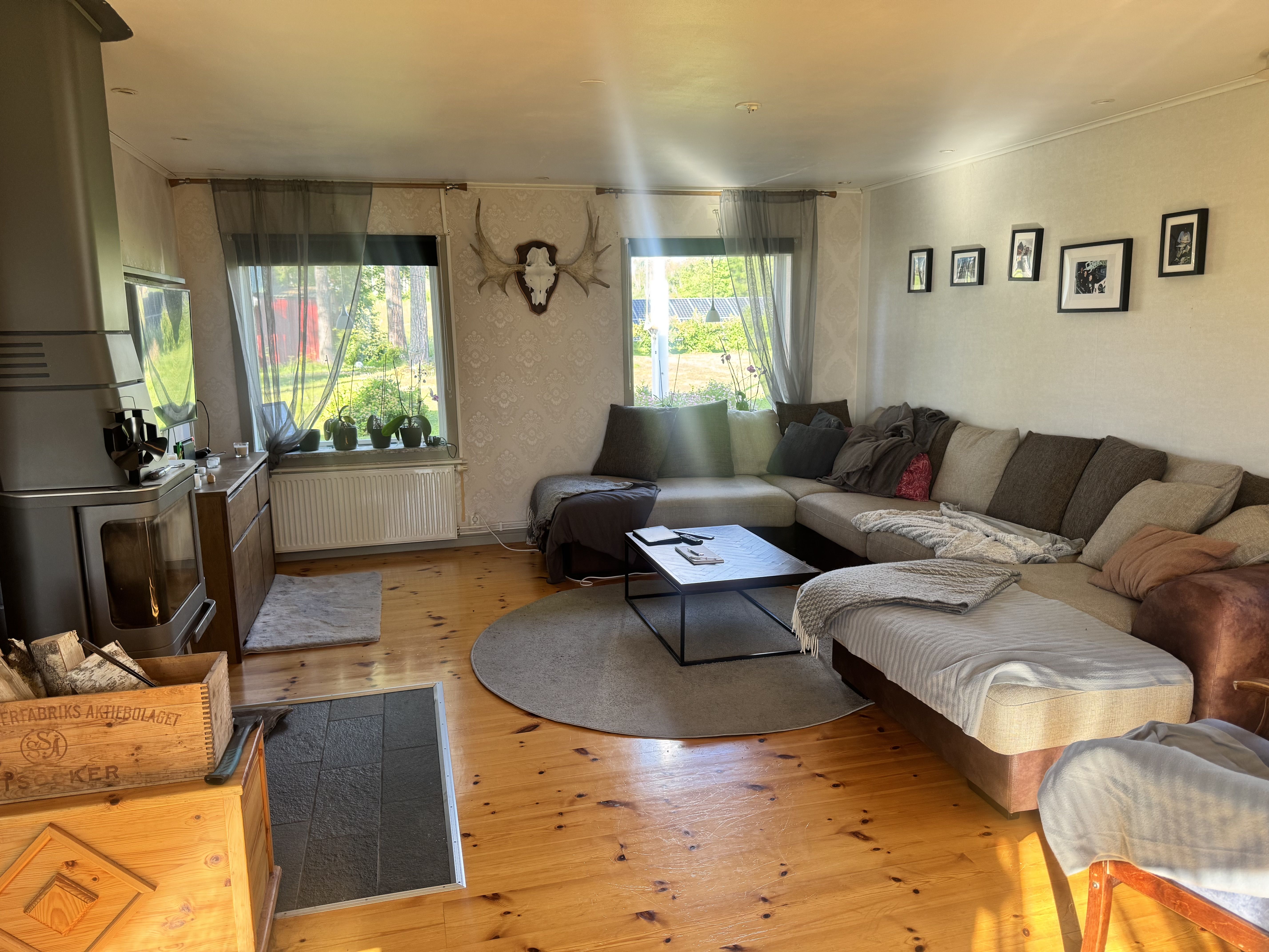 Välskött villa med fantastisk utsikt över Storsjön och fjällen – Ås, Krokoms kommun
