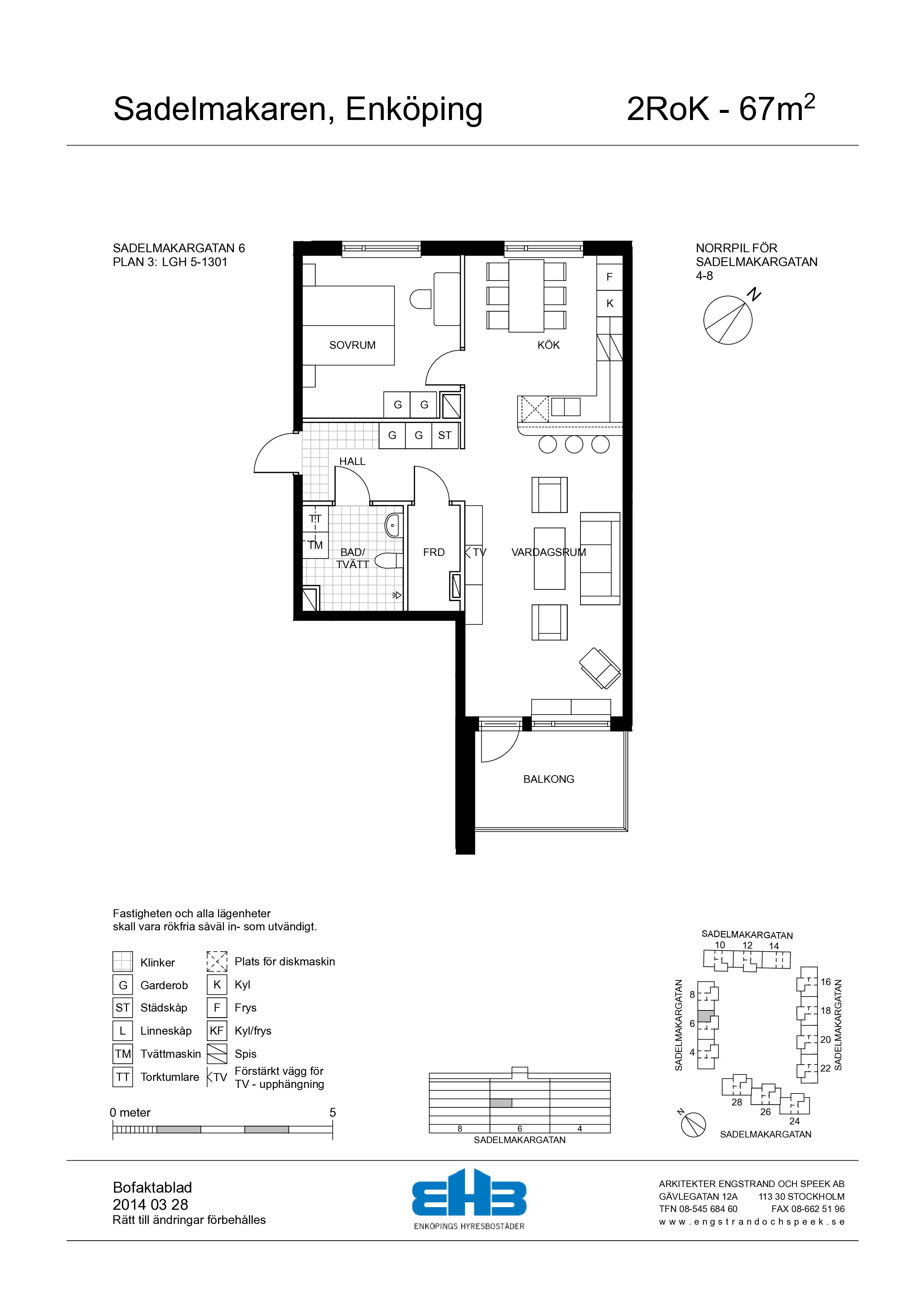2 rums lägenhet i Enköping