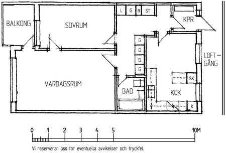 2 rums lägenhet i Höganäs