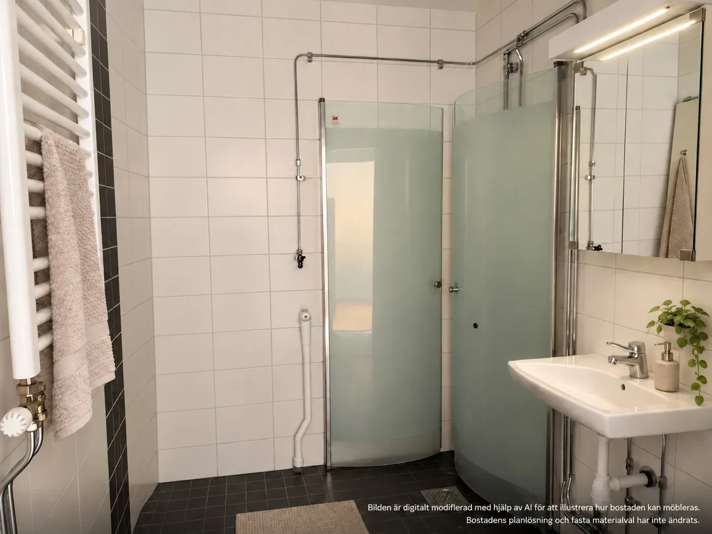 3 rok med balkong i centralt läge