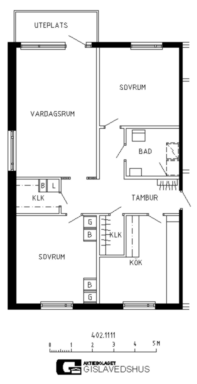 3 rums lägenhet i REFTELE