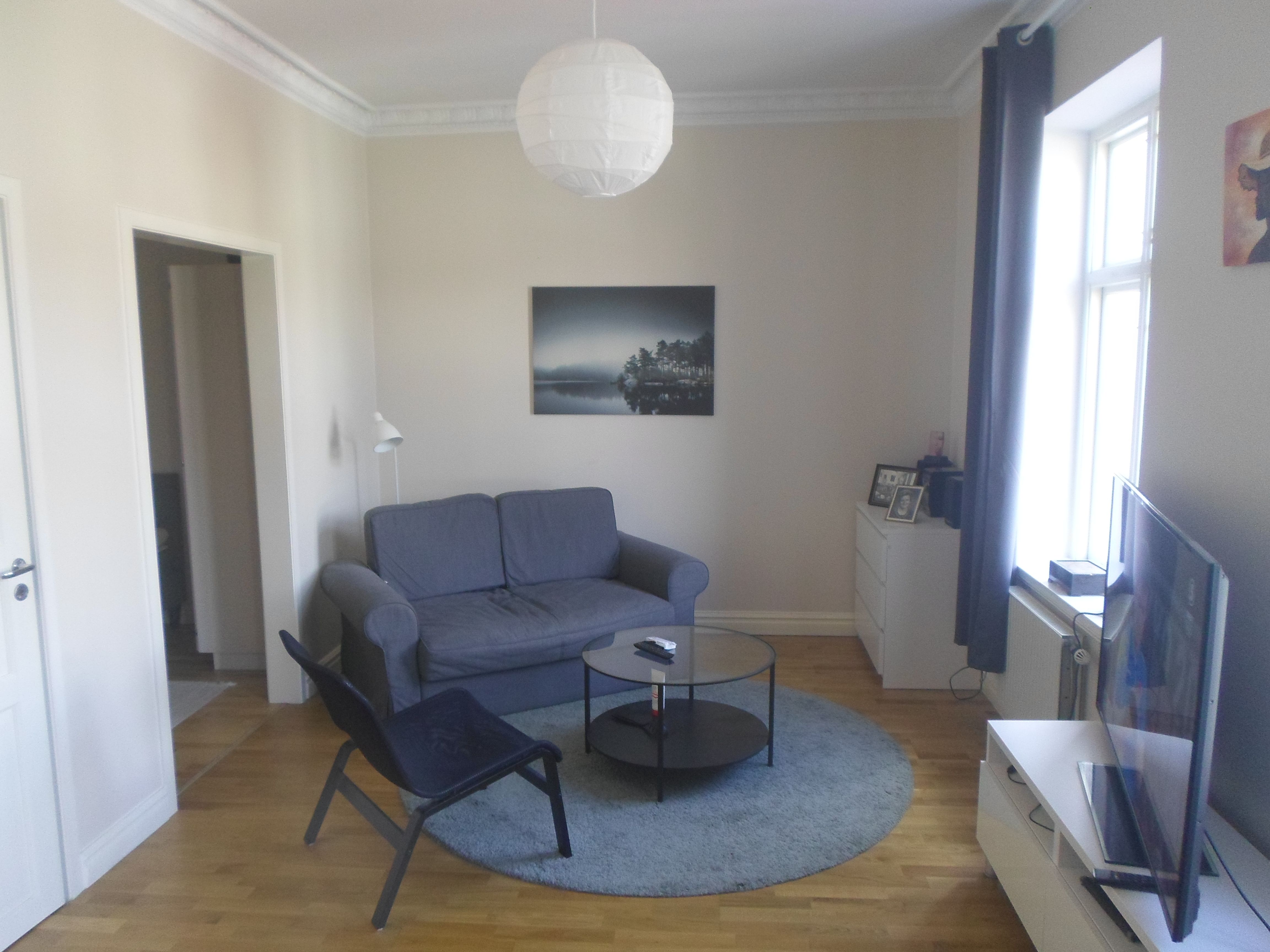Möblerad bostadsrätt mycket centralt i Kalmar