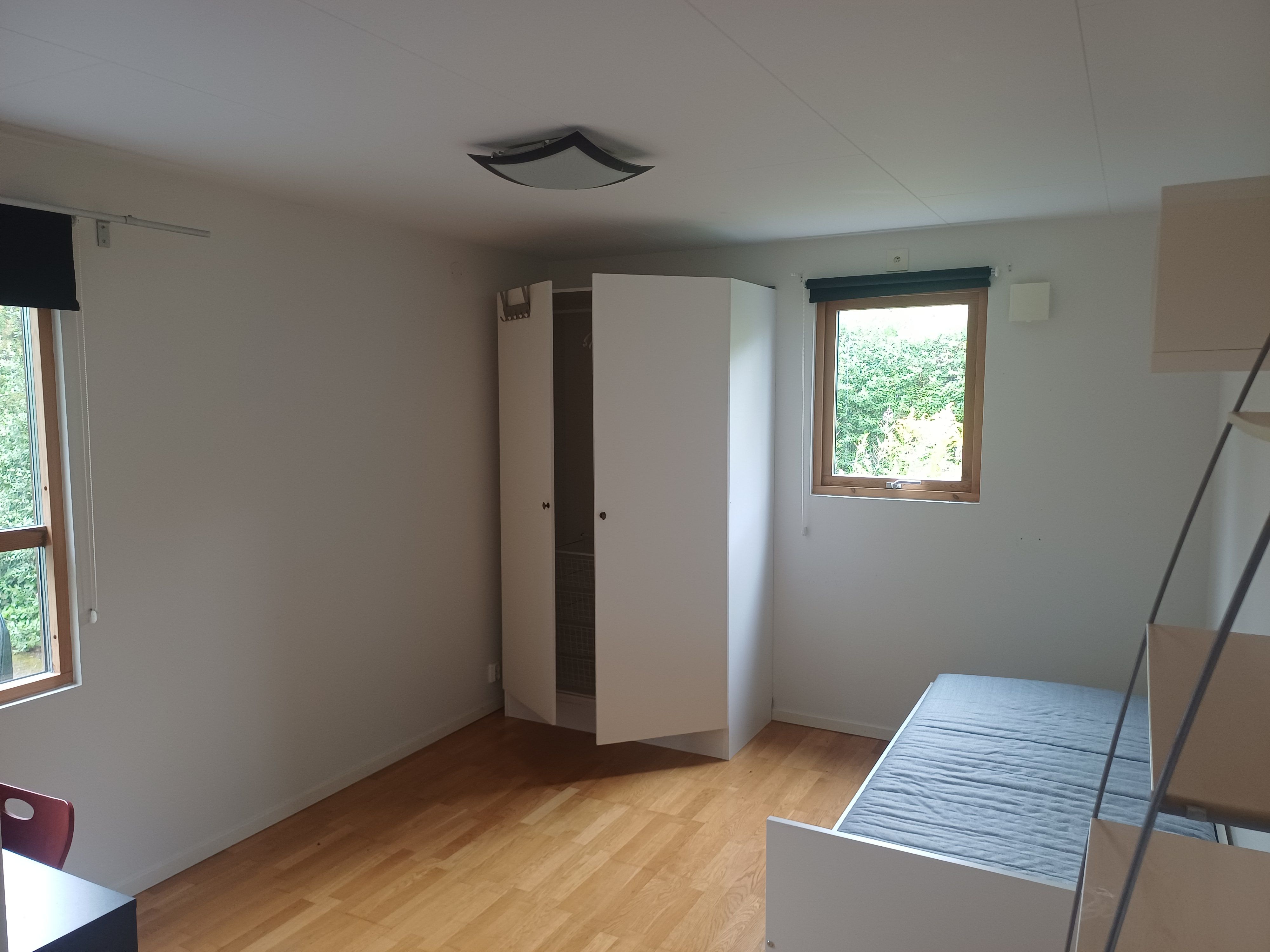 Två rum uthyres i fristående hus