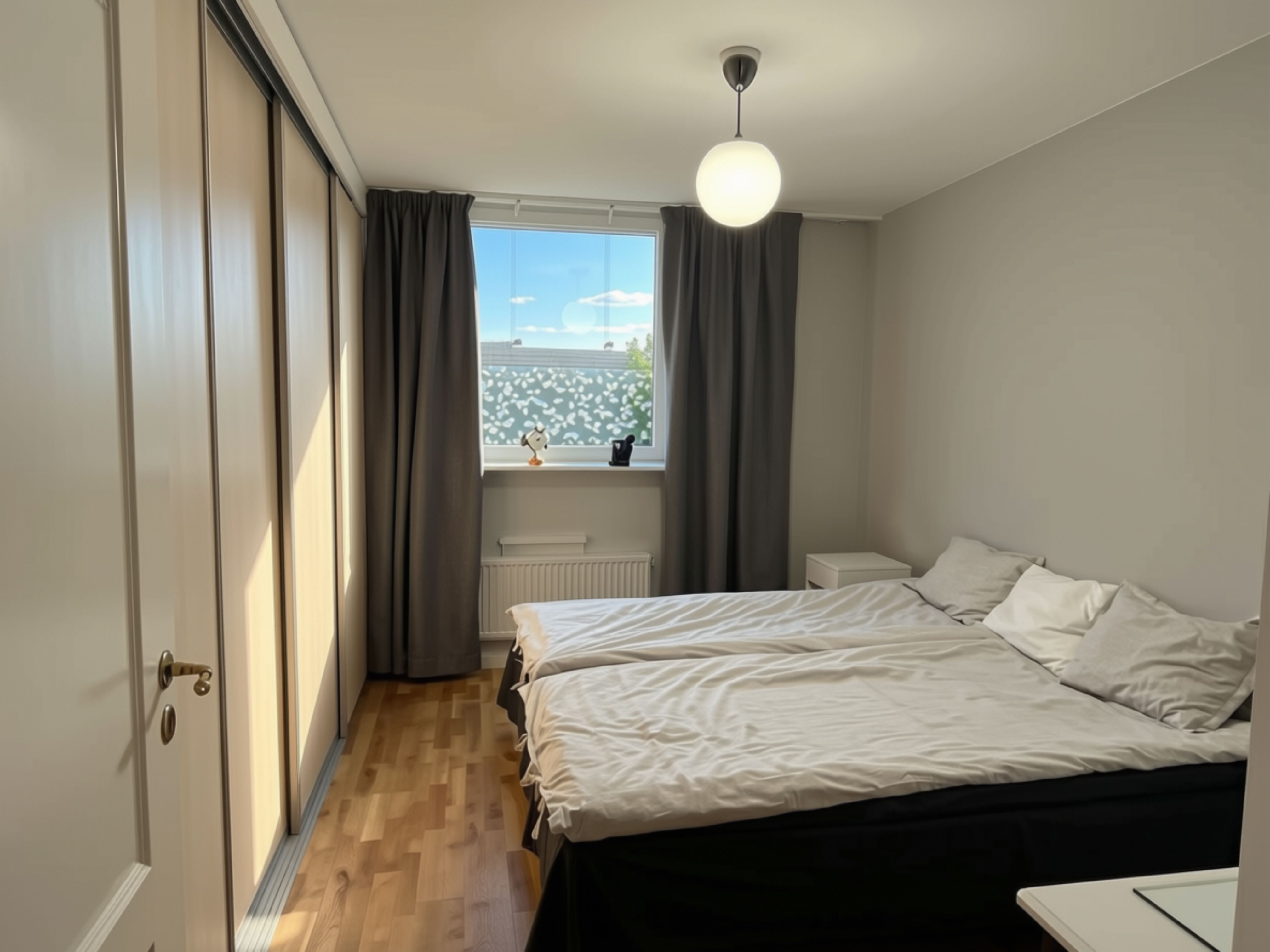 Smakfullt renoverad 3:a med stor altan och kvällssol i Årsta
