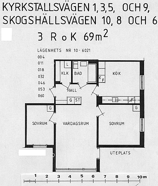 3 rums lägenhet i SÄTILA