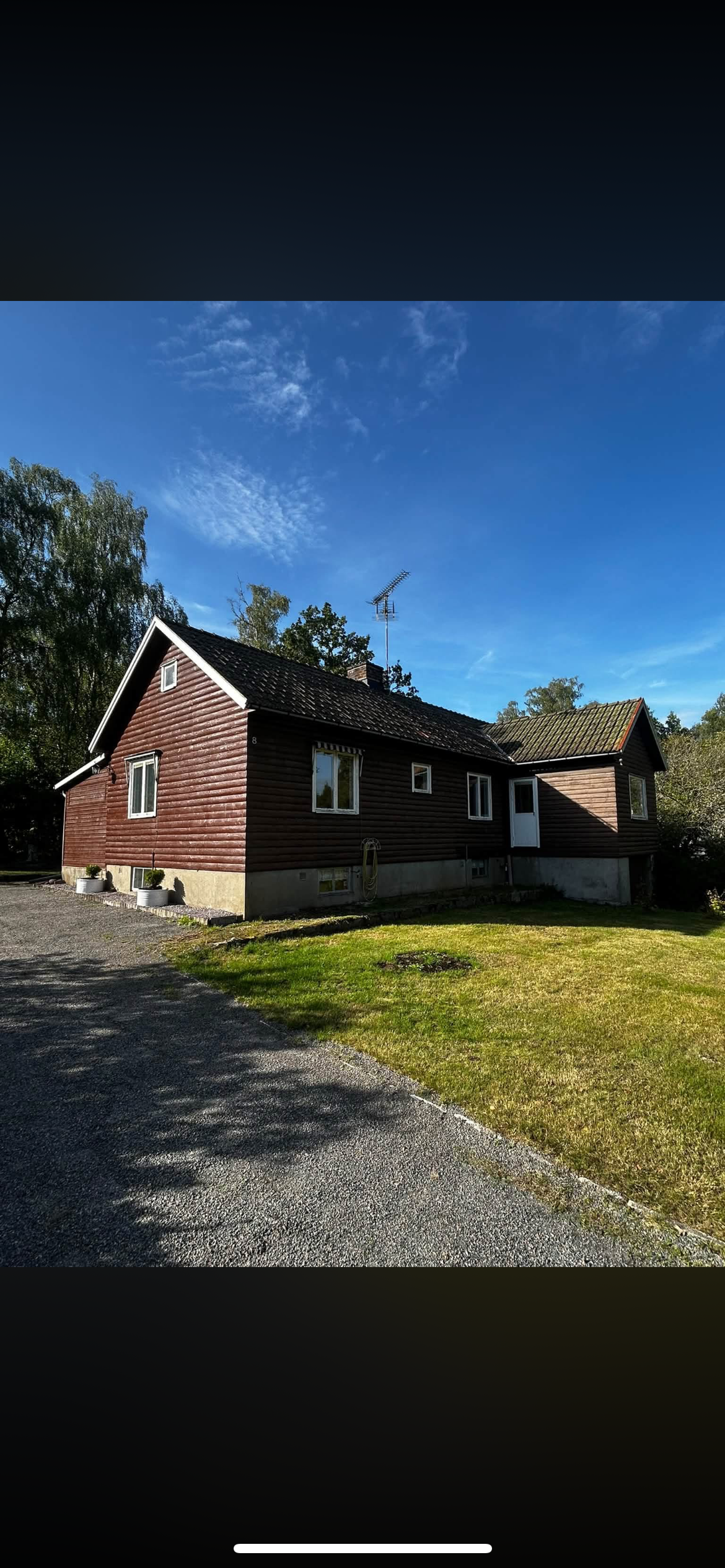 Litet hus uthyres i Mala