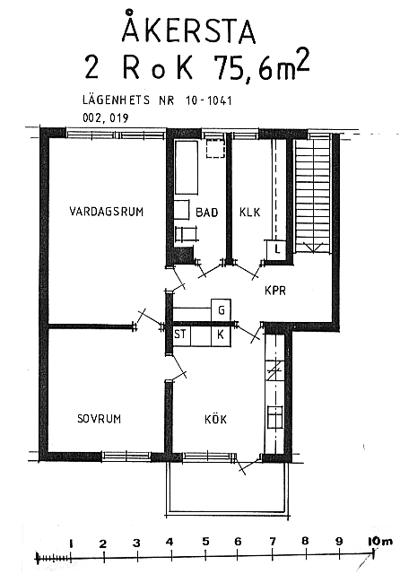 2 rums lägenhet i FRITSLA