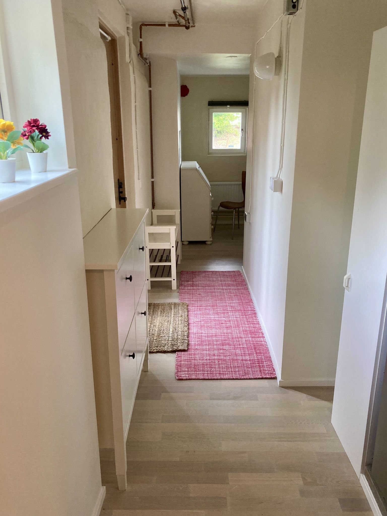 Komplett liten lgh med uteplats