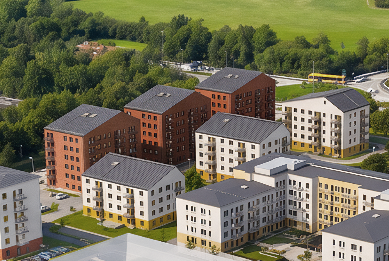 3 rums lägenhet i Lund