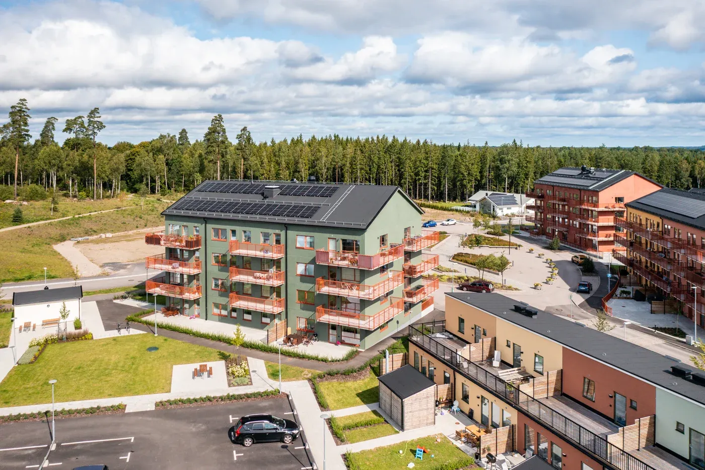 Populärt radhus i etage! 