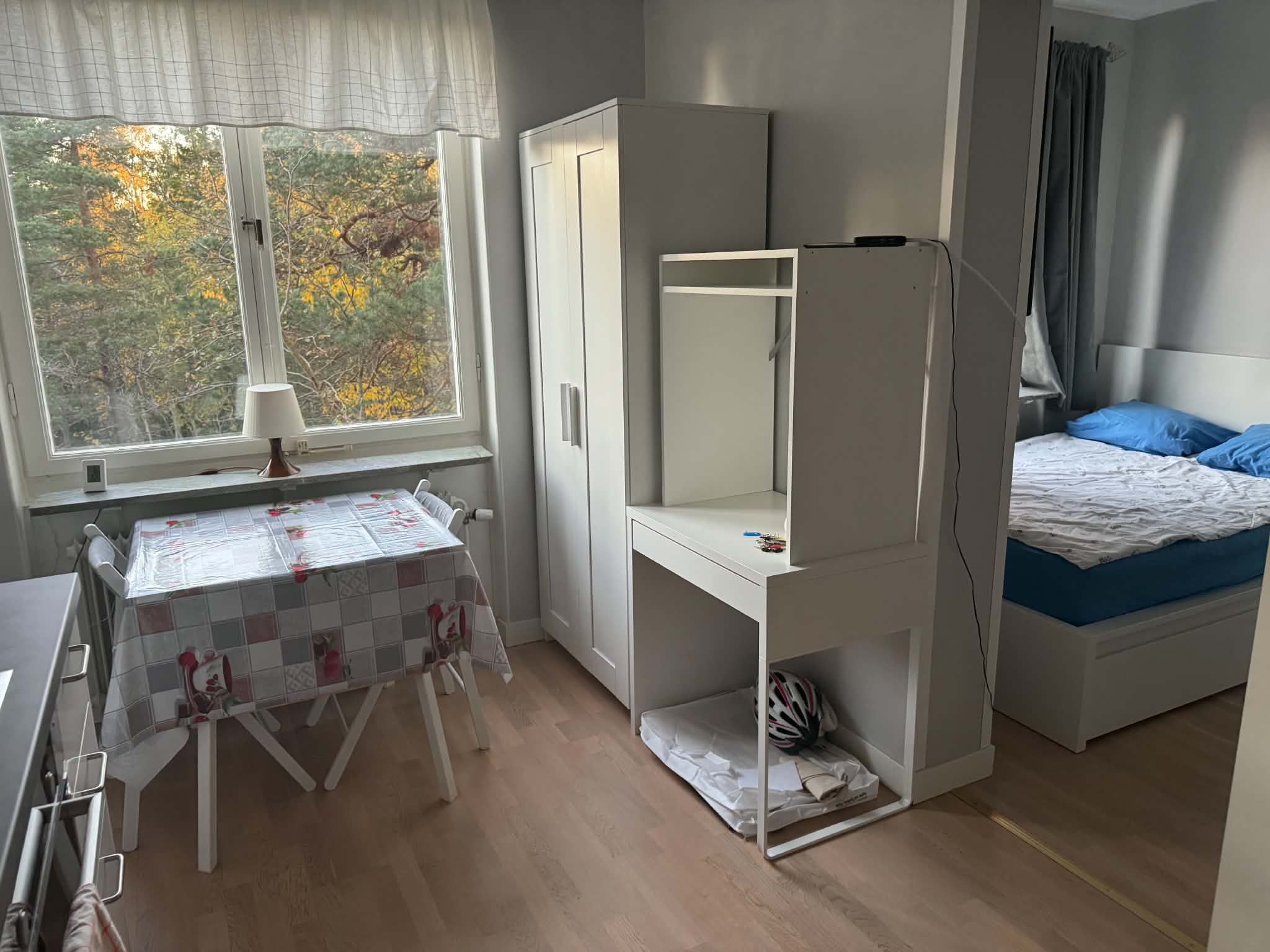 Mysig och möblerad bostadsrätt uthyres –