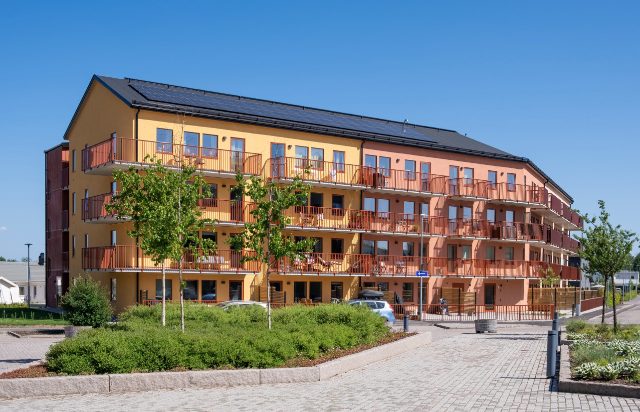 4 rok om 72 kvm med balkong i västerläge på Prismagatan