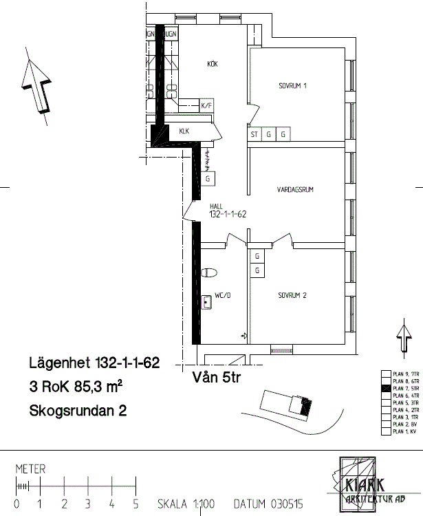3 rums lägenhet i KARLSKOGA