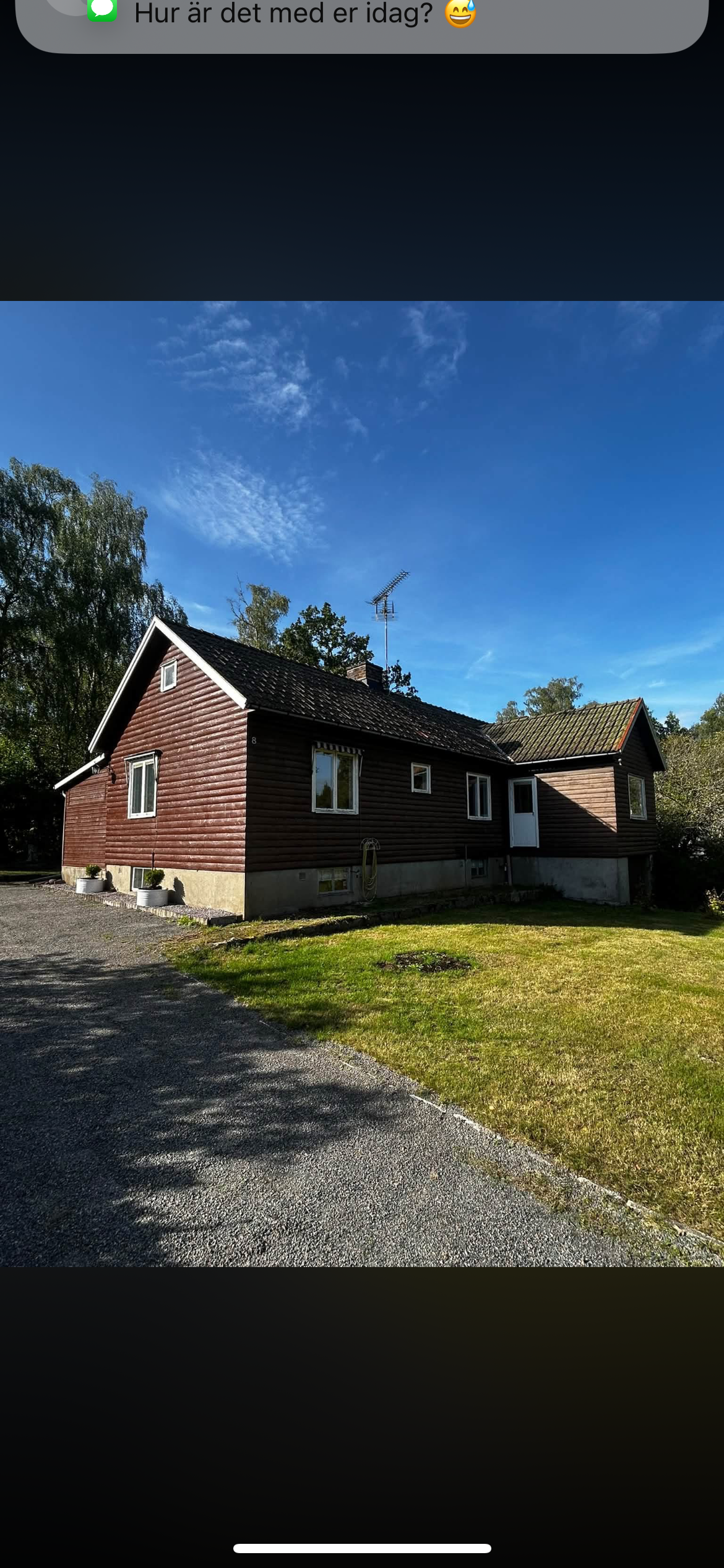 Litet hus uthyres i Mala