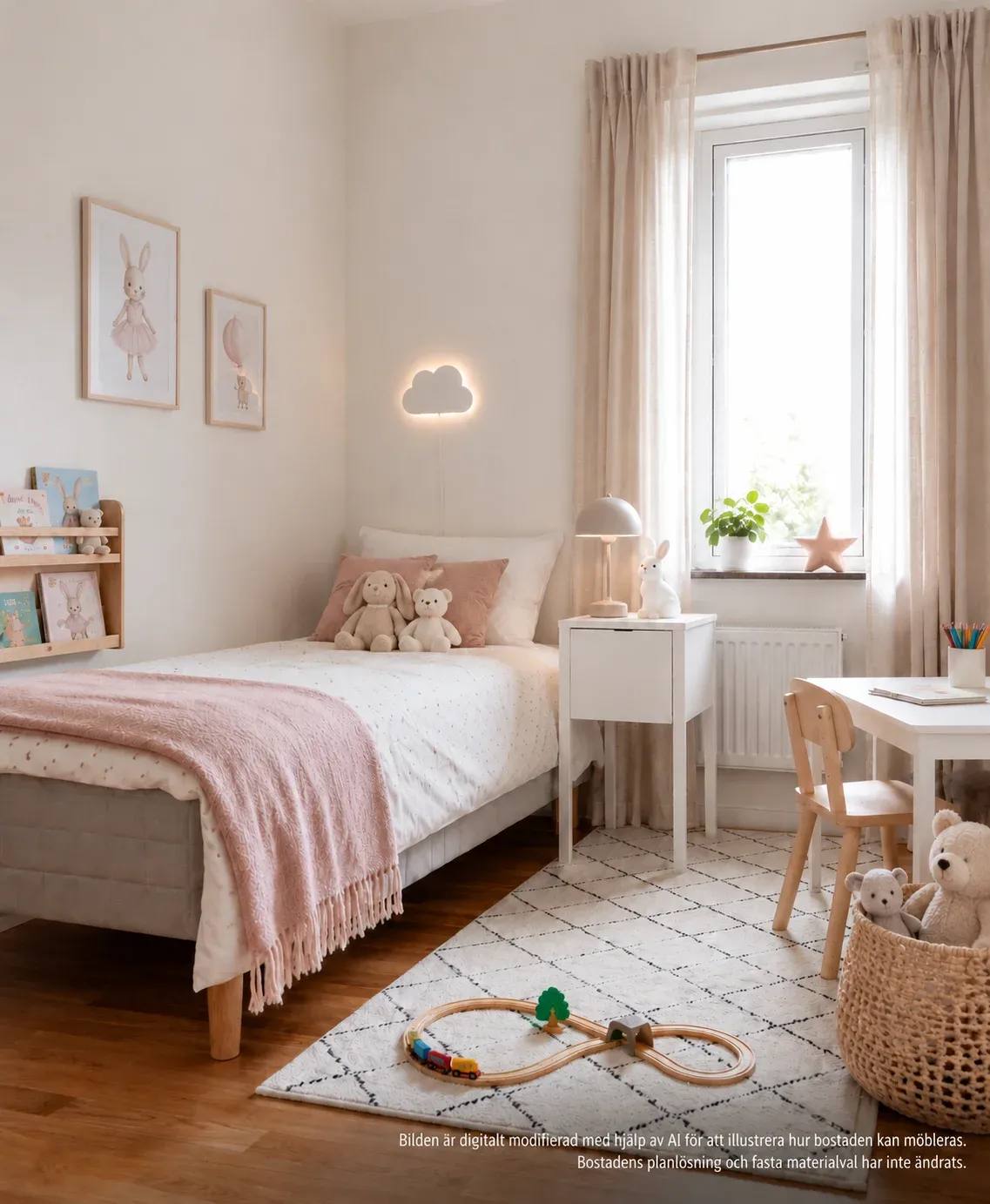 Ljus och välplanerad 3 rok med stor balkong i västerläge