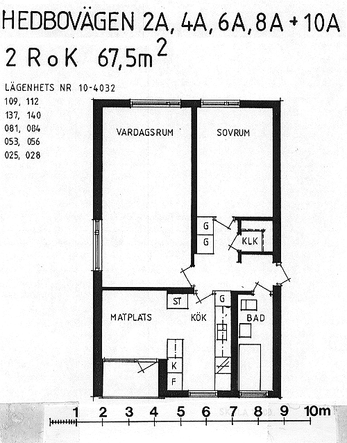 2 rums lägenhet i SKENE