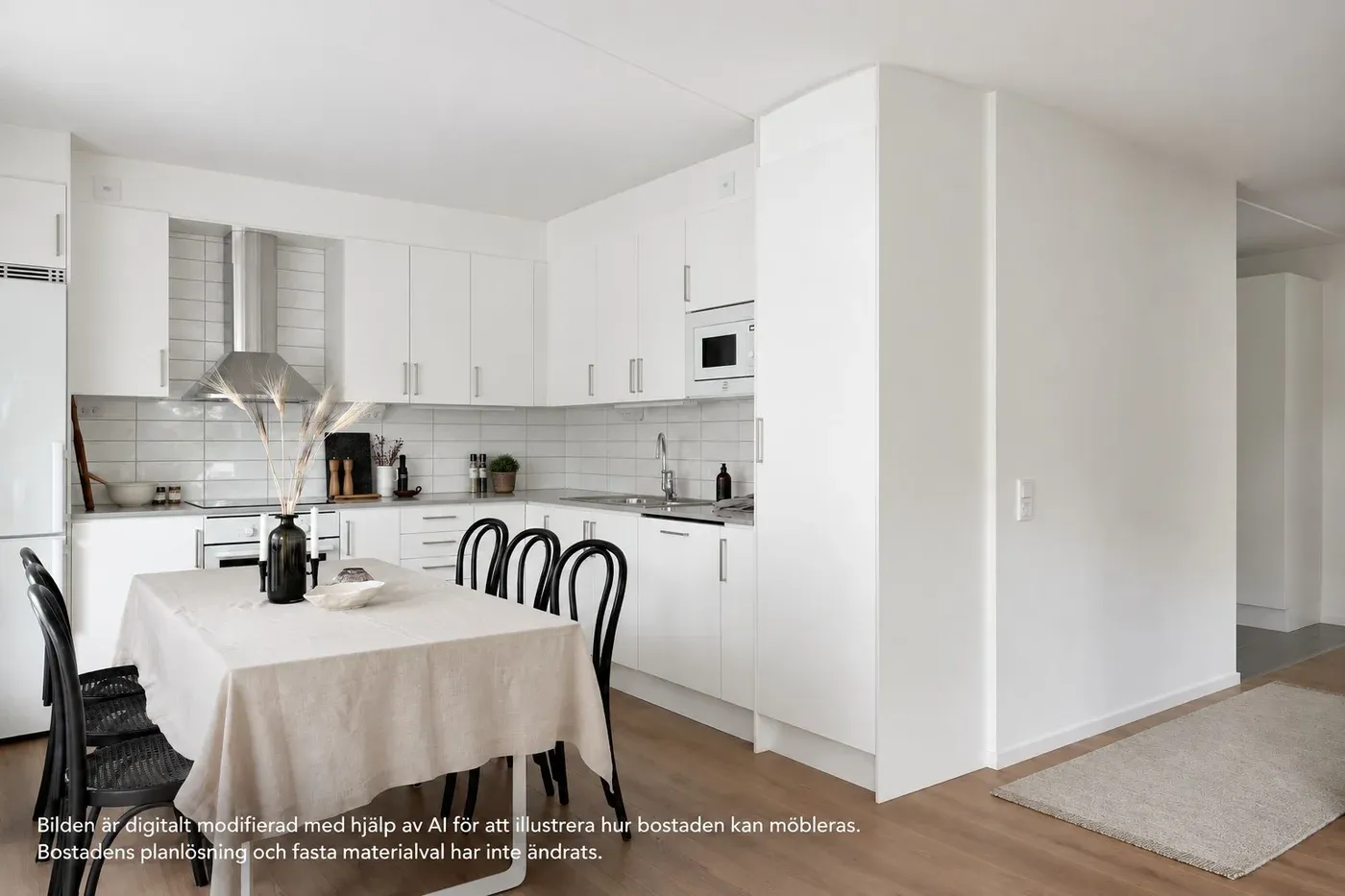 Modern 2:a med generös balkong i söderläge