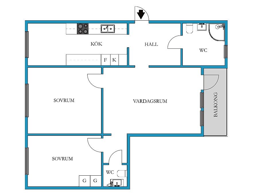 Cozy fully furnished Apartment 