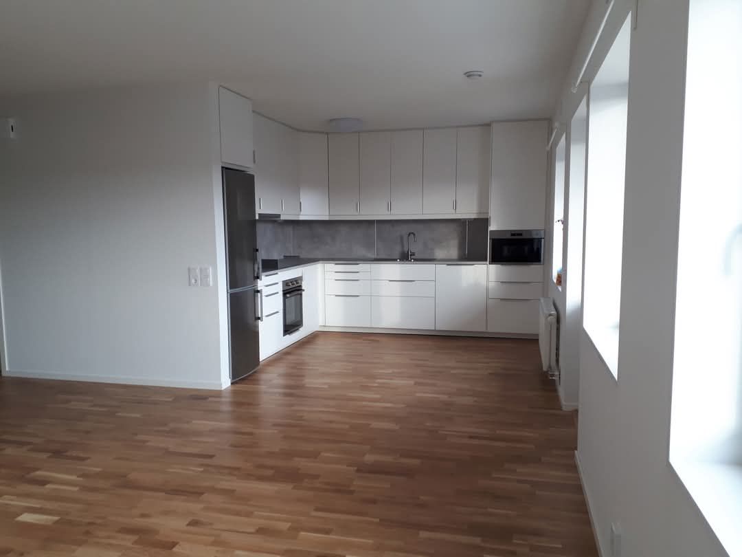 3 rummare med egen trädgård
