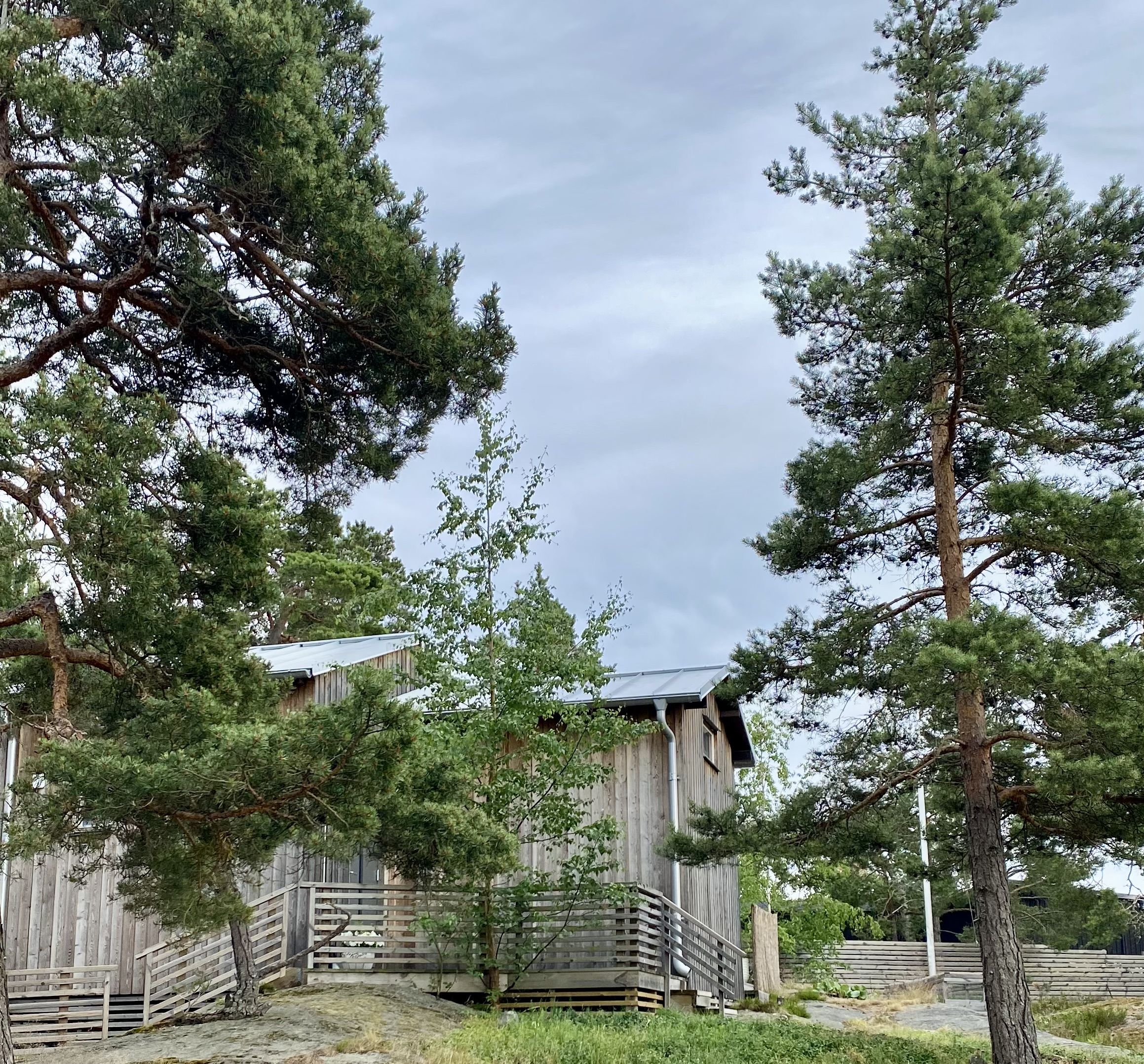 Attefallshus med utsikt