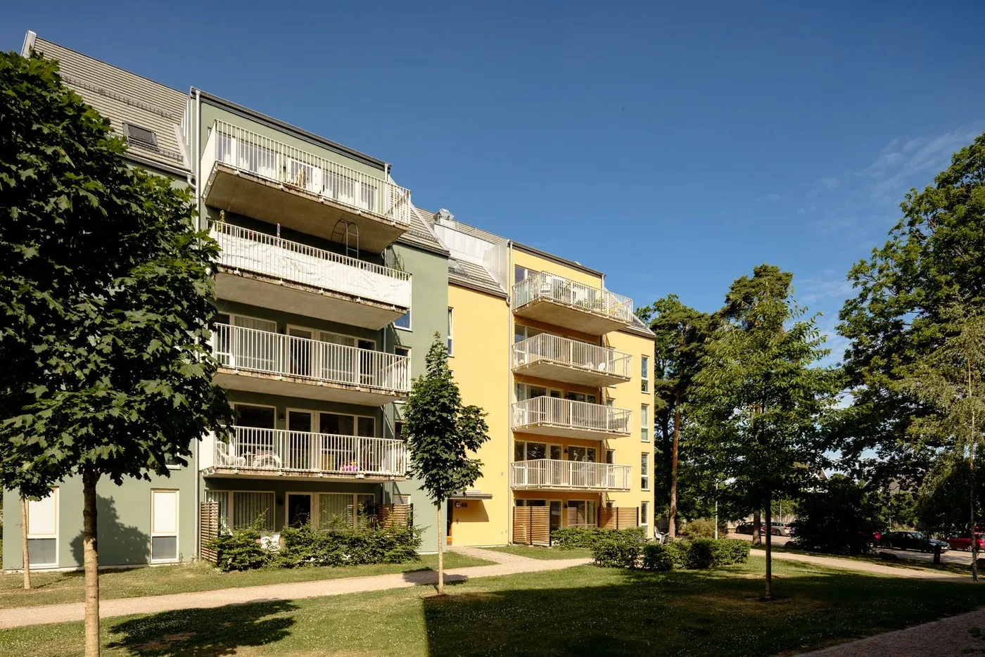 Trivsam 3 rok med uteplats och fint västerläge