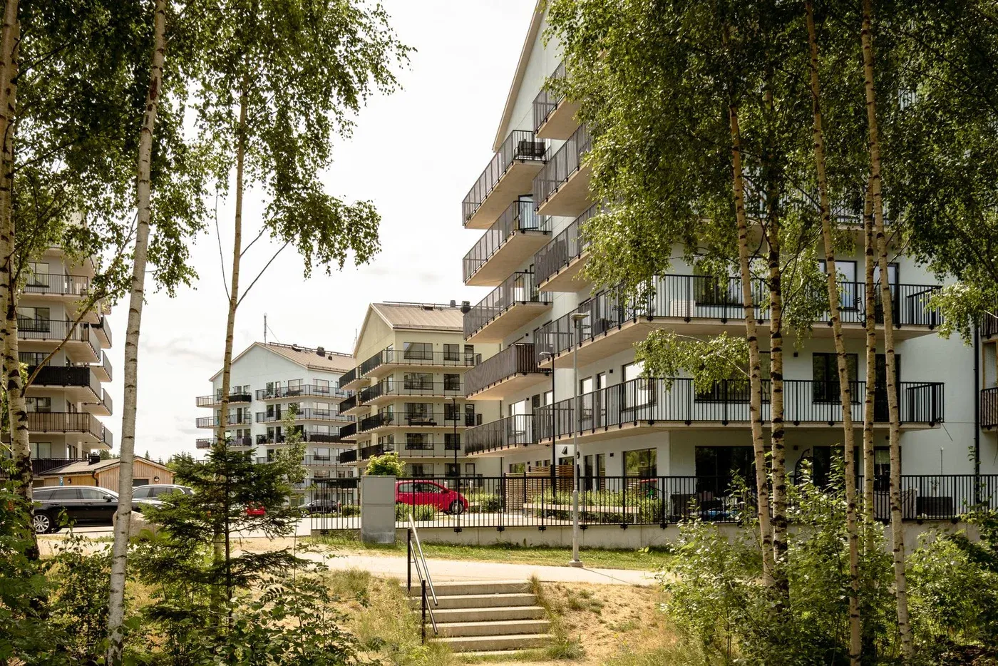 Modern 3:a med generös balkong