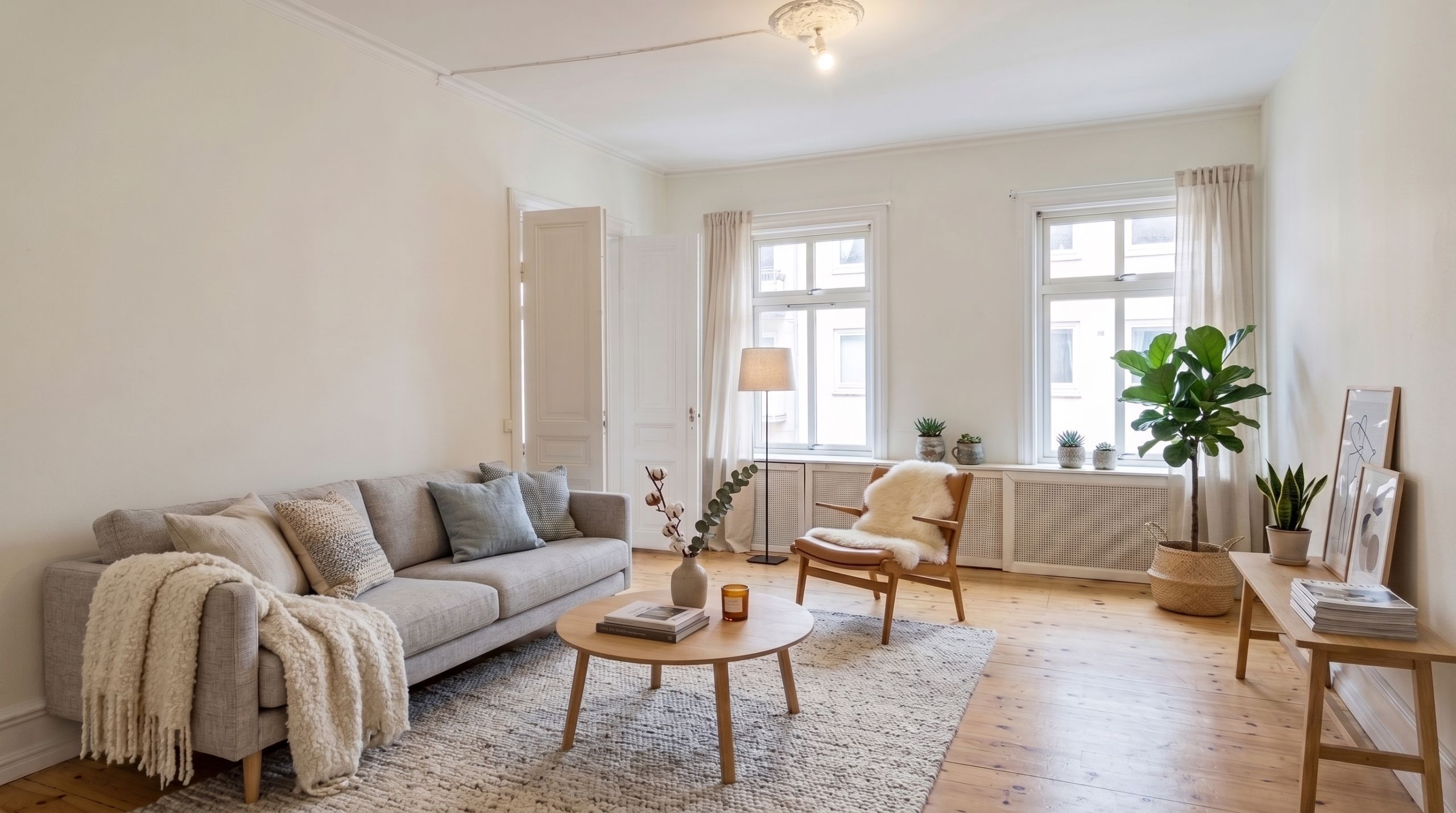 Sala Centrum: Stor fin tvåa en trappa upp
