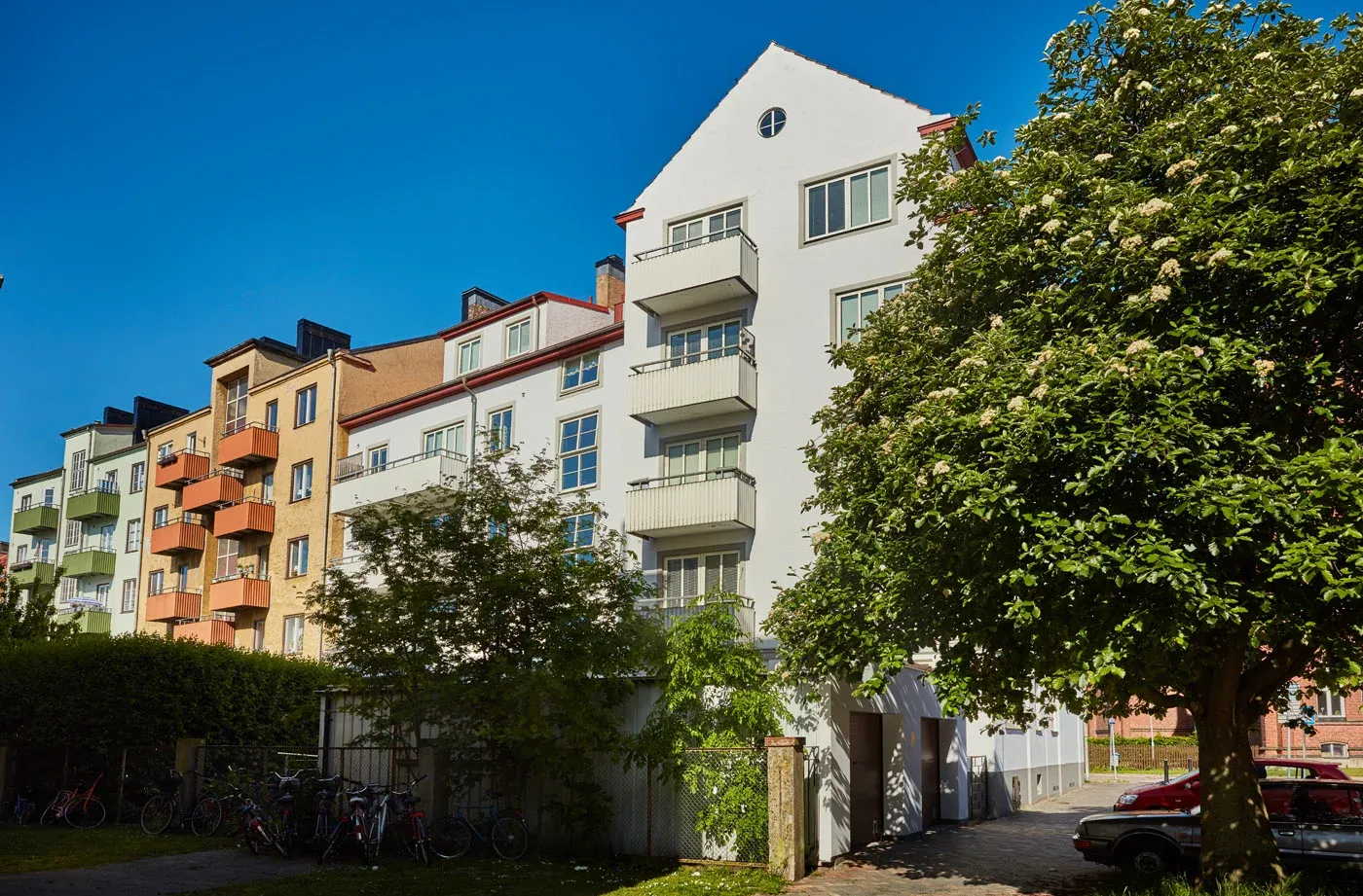 Charmigt boende med balkong i centrala Landskrona